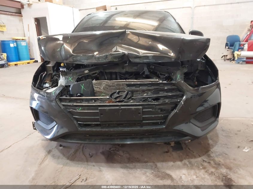 2022 Hyundai Accent Se VIN: 3KPC24A63NE186360 Lot: 43969403