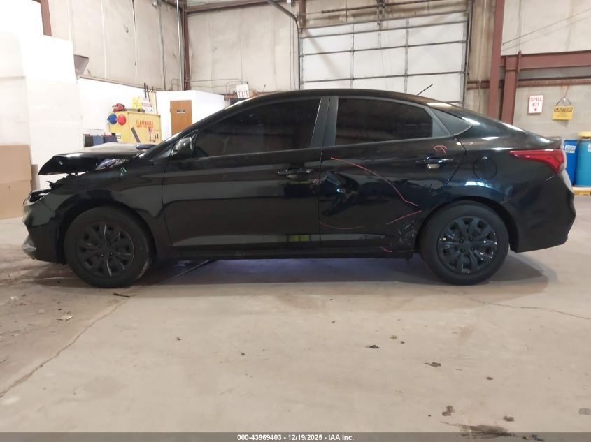 2022 Hyundai Accent Se VIN: 3KPC24A63NE186360 Lot: 43969403