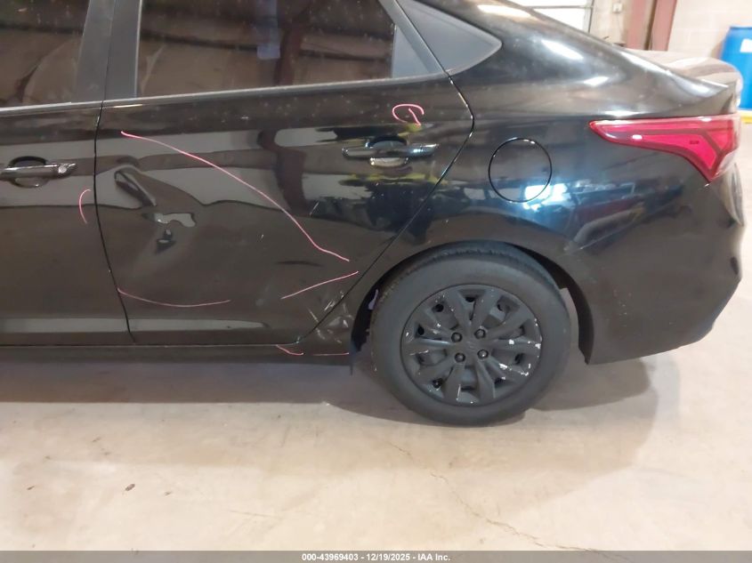 2022 Hyundai Accent Se VIN: 3KPC24A63NE186360 Lot: 43969403