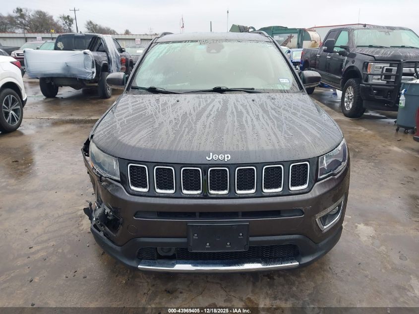 2021 Jeep Compass Limited 4X4 VIN: 3C4NJDCB4MT556893 Lot: 43969405