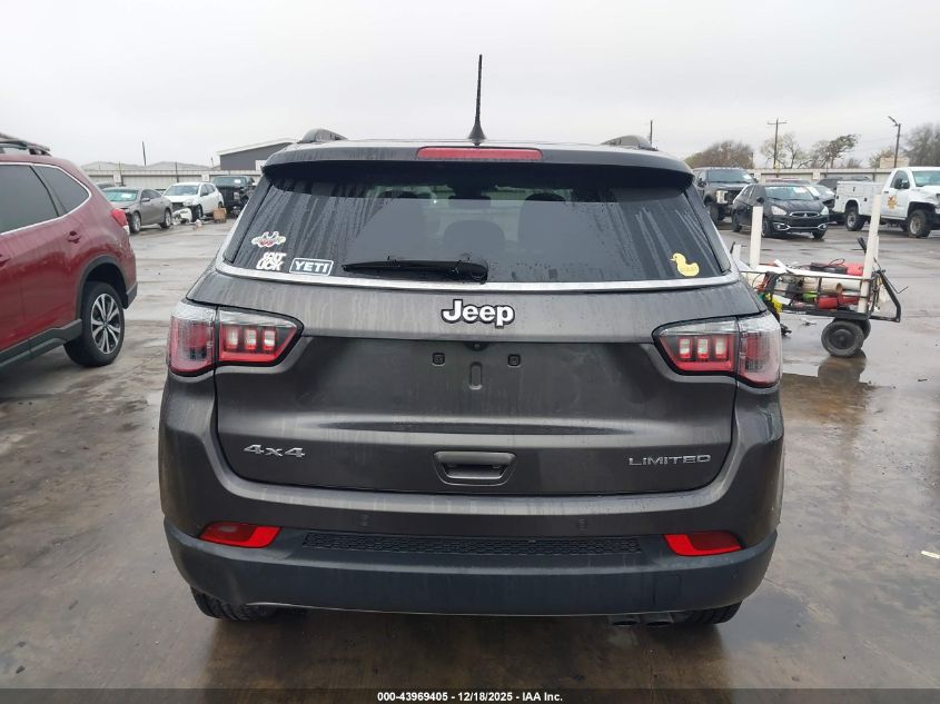 2021 Jeep Compass Limited 4X4 VIN: 3C4NJDCB4MT556893 Lot: 43969405