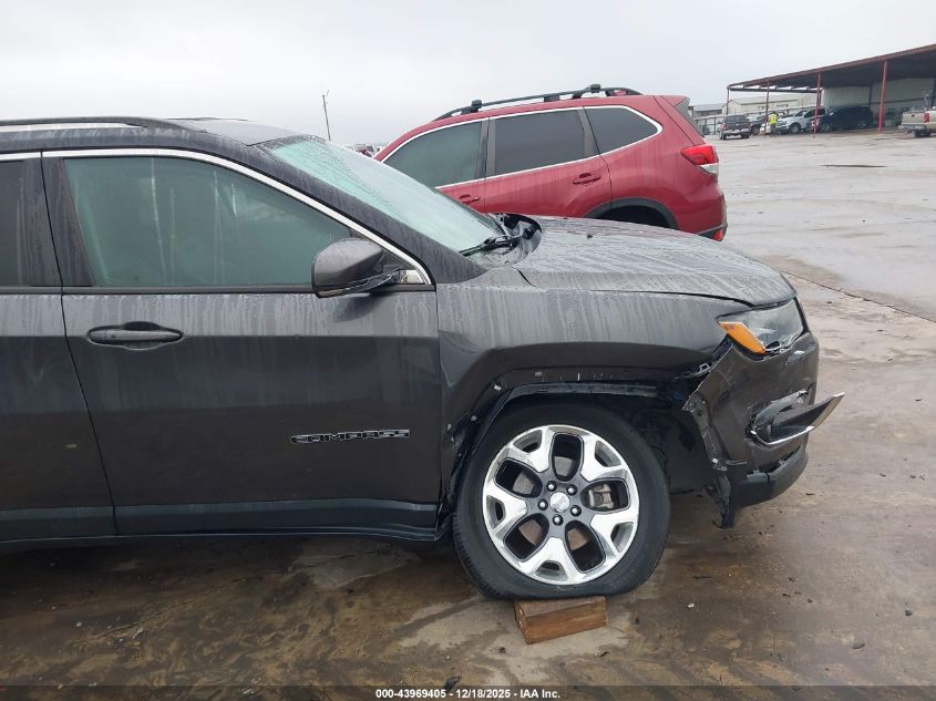 2021 Jeep Compass Limited 4X4 VIN: 3C4NJDCB4MT556893 Lot: 43969405