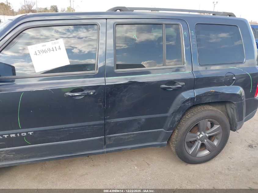 2014 Jeep Patriot High Altitude VIN: 1C4NJPFA1ED662858 Lot: 43969414