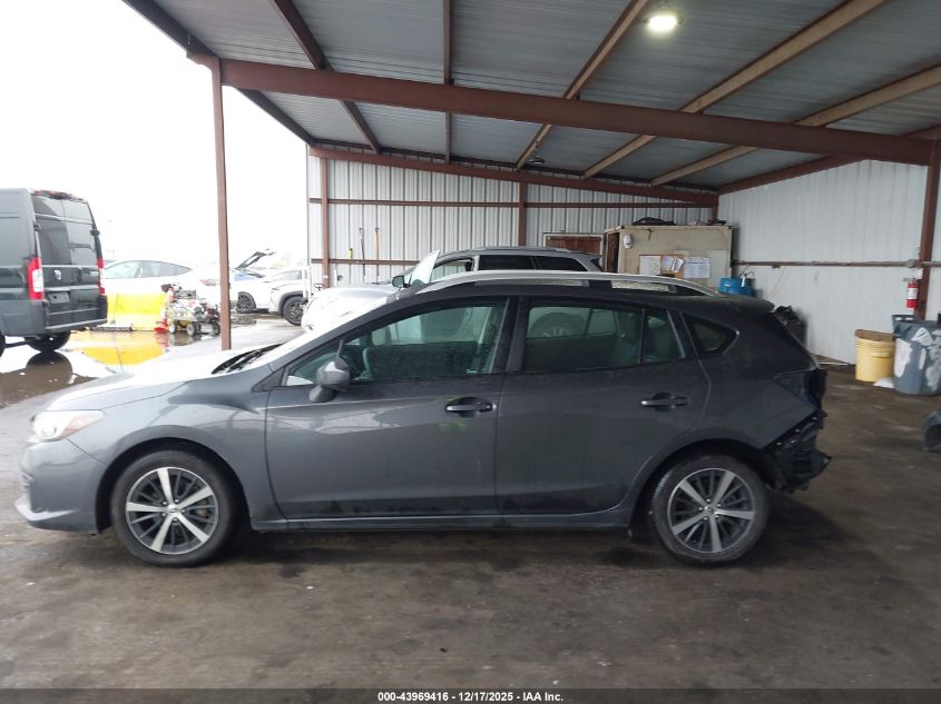 2021 Subaru Impreza Premium 5-Door VIN: 4S3GTAV64M3703887 Lot: 43969416