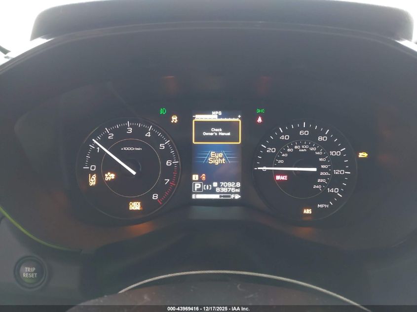 2021 Subaru Impreza Premium 5-Door VIN: 4S3GTAV64M3703887 Lot: 43969416