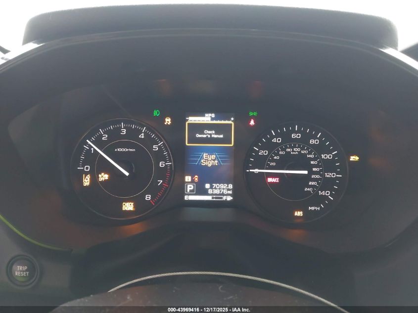 2021 Subaru Impreza Premium 5-Door VIN: 4S3GTAV64M3703887 Lot: 43969416