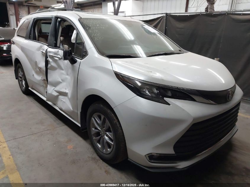 2024 Toyota Sienna Xle VIN: 5TDYRKEC7RS222178 Lot: 43969417