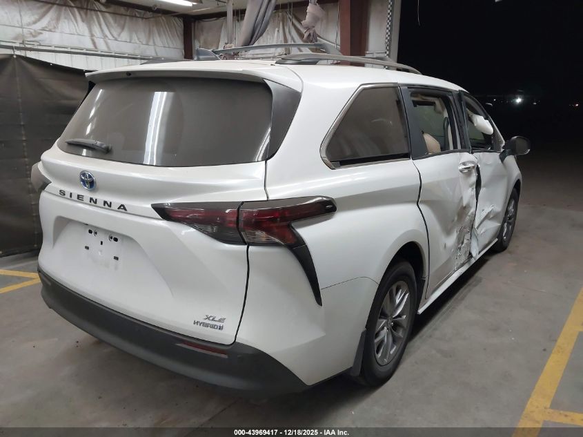 2024 Toyota Sienna Xle VIN: 5TDYRKEC7RS222178 Lot: 43969417