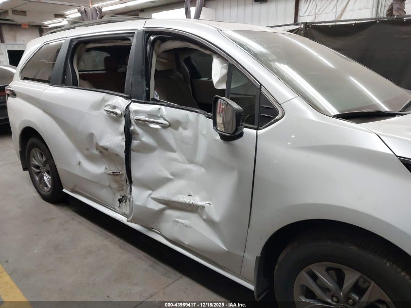 2024 Toyota Sienna Xle VIN: 5TDYRKEC7RS222178 Lot: 43969417