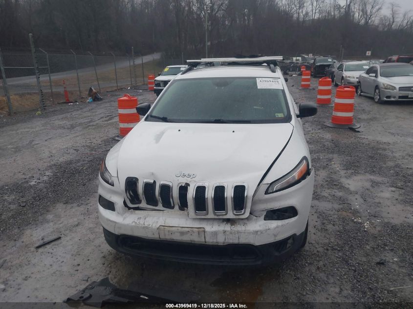 2017 Jeep Cherokee Sport Fwd VIN: 1C4PJLAB7HW549135 Lot: 43969419