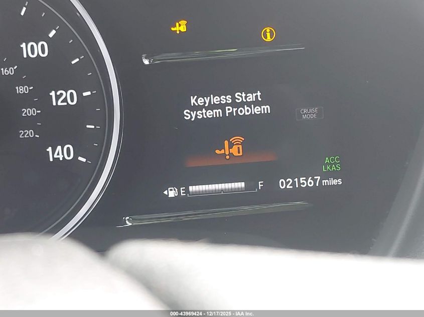 2021 Honda Hr-V 2Wd Ex VIN: 3CZRU5H5XMM712408 Lot: 43969424