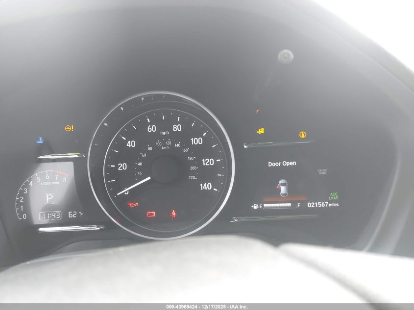 2021 Honda Hr-V 2Wd Ex VIN: 3CZRU5H5XMM712408 Lot: 43969424