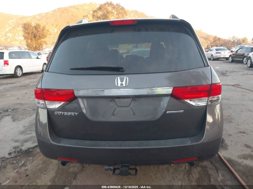 2016 Honda Odyssey Se VIN: 5FNRL5H32GB117908 Lot: 43969426