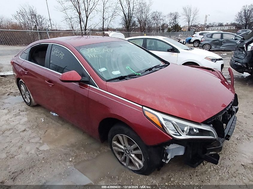 2016 Hyundai Sonata Se VIN: 5NPE24AF9GH300790 Lot: 43969433