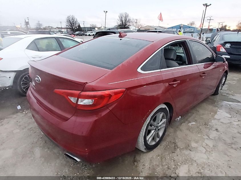 2016 Hyundai Sonata Se VIN: 5NPE24AF9GH300790 Lot: 43969433