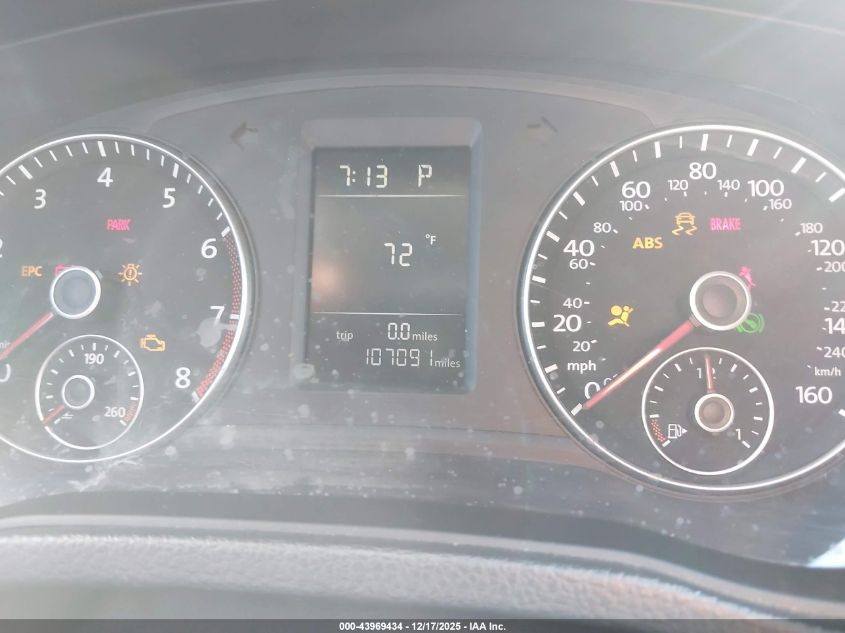 2013 Volkswagen Passat S VIN: 1VWAP7A3XDC082354 Lot: 43969434