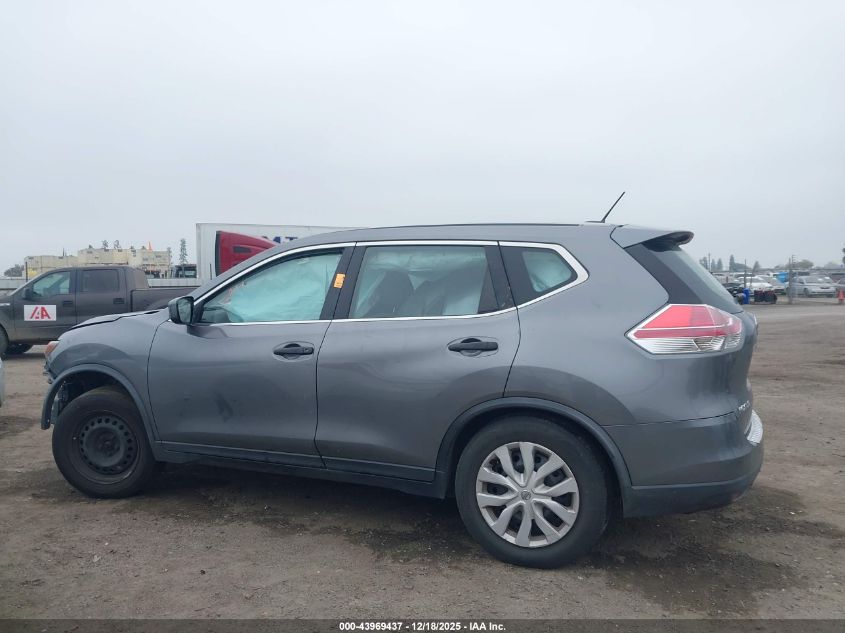2016 Nissan Rogue S VIN: JN8AT2MT5GW028934 Lot: 43969437