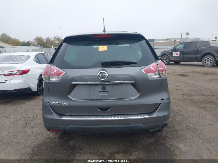 2016 Nissan Rogue S VIN: JN8AT2MT5GW028934 Lot: 43969437