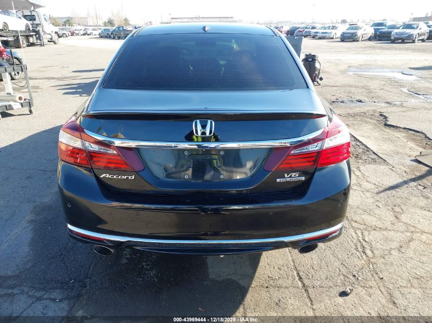 2017 Honda Accord Touring V6 VIN: 1HGCR3F96HA013935 Lot: 43969444