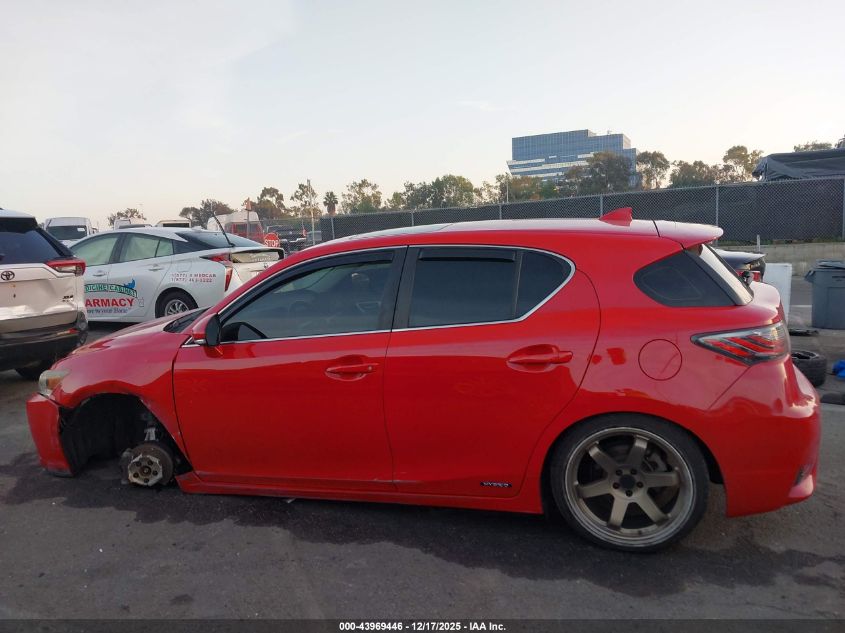 2014 Lexus Ct 200H VIN: JTHKD5BHXE2180126 Lot: 43969446