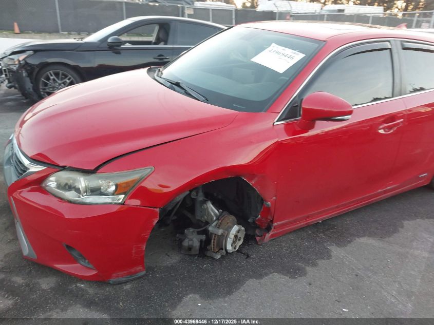 2014 Lexus Ct 200H VIN: JTHKD5BHXE2180126 Lot: 43969446