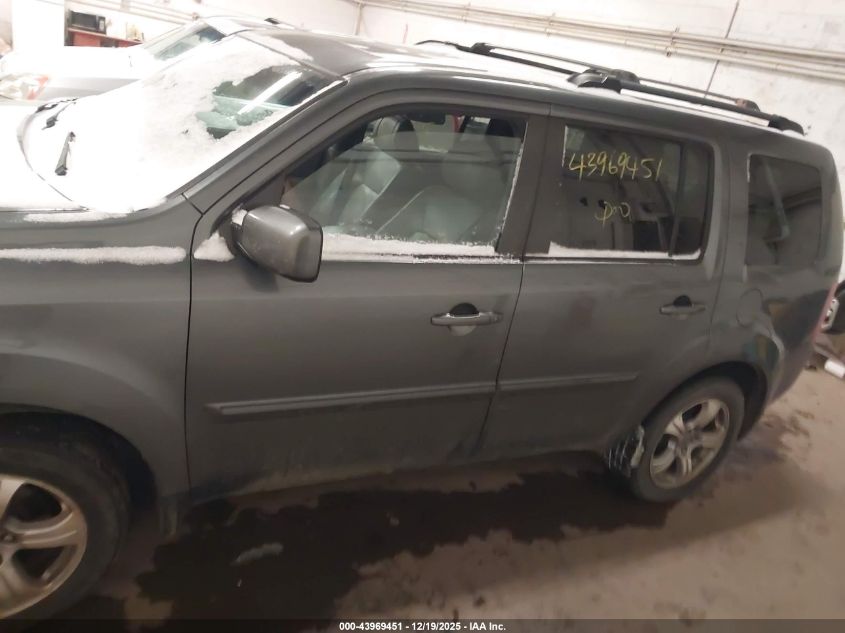 2013 Honda Pilot Ex-L VIN: 5FNYF4H56DB009785 Lot: 43969451