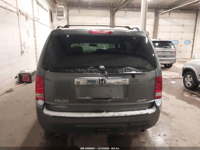 2013 Honda Pilot Ex-L VIN: 5FNYF4H56DB009785 Lot: 43969451