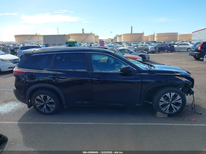 2022 Nissan Rogue Sv Fwd VIN: 5N1BT3BAXNC733262 Lot: 43969455