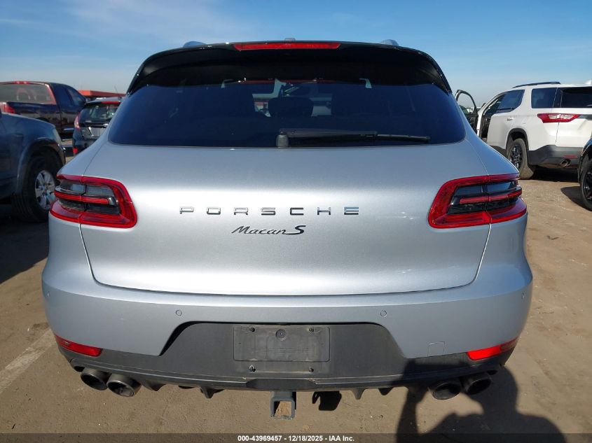 2016 Porsche Macan S VIN: WP1AB2A5XGLB51293 Lot: 43969457