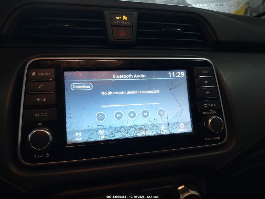 2021 Nissan Versa S Xtronic Cvt VIN: 3N1CN8DV7ML818551 Lot: 43969461