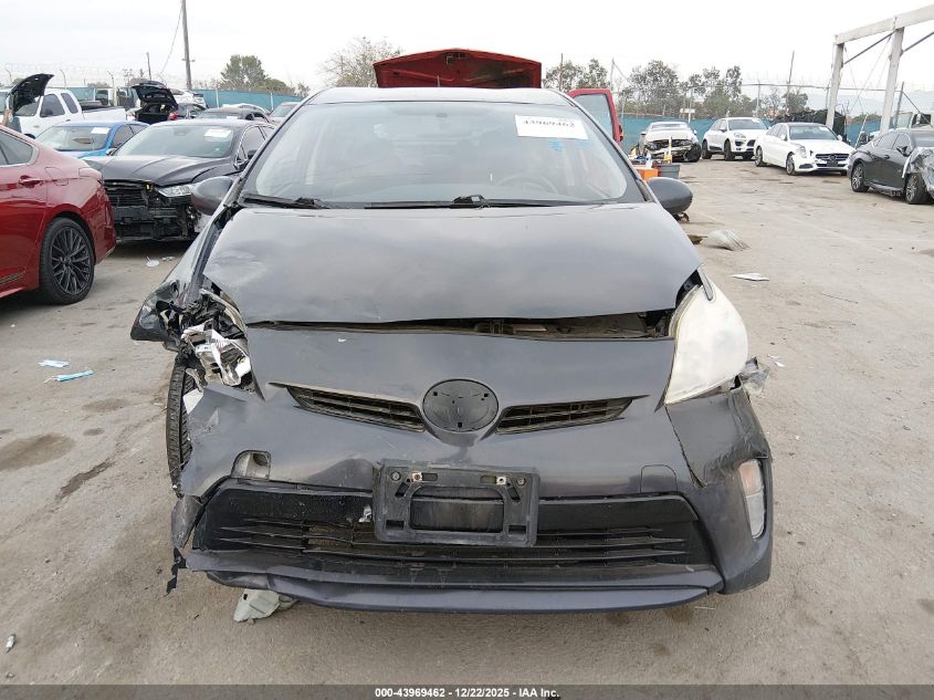 2015 Toyota Prius Three VIN: JTDKN3DUXF0459067 Lot: 43969462