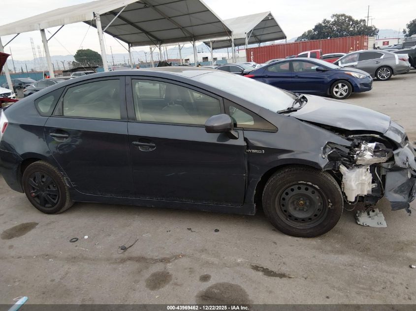 2015 Toyota Prius Three VIN: JTDKN3DUXF0459067 Lot: 43969462