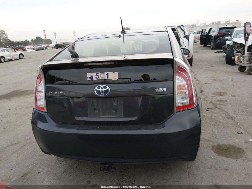 2015 Toyota Prius Three VIN: JTDKN3DUXF0459067 Lot: 43969462