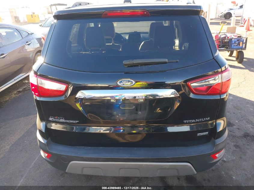 2019 Ford Ecosport Titanium VIN: MAJ3S2KE3KC276384 Lot: 43969465