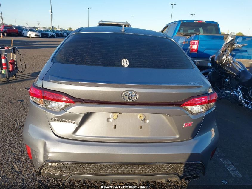 2022 Toyota Corolla Se VIN: JTDS4MCEXNJ098967 Lot: 43969471