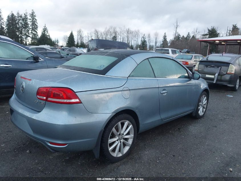2012 Volkswagen Eos Komfort VIN: WVWBW7AH5CV006887 Lot: 43969472