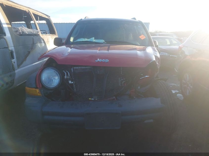 2007 Jeep Liberty Sport VIN: 1J4GL48K37W660974 Lot: 43969479