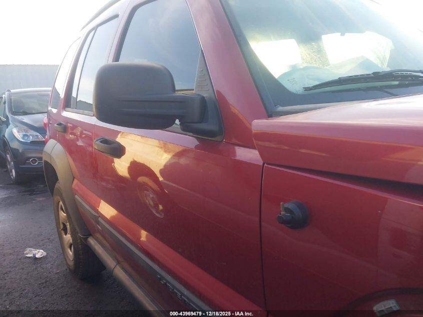 2007 Jeep Liberty Sport VIN: 1J4GL48K37W660974 Lot: 43969479