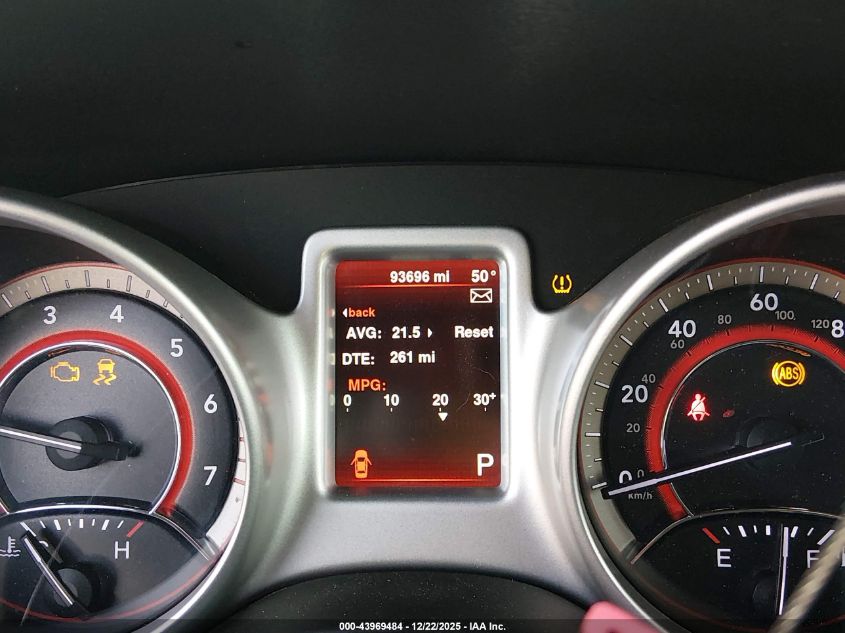 2016 Dodge Journey Sxt VIN: 3C4PDCBG5GT181625 Lot: 43969484