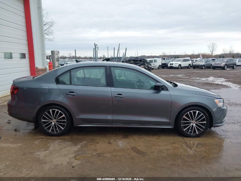 2016 Volkswagen Jetta 1.8T Sport VIN: 3VWD17AJ9GM400545 Lot: 43969489