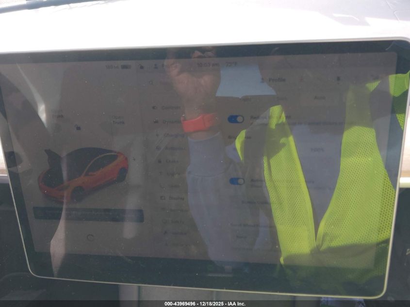 2023 Tesla Model 3 Rear-Wheel Drive VIN: 5YJ3E1EA2PF482200 Lot: 43969496