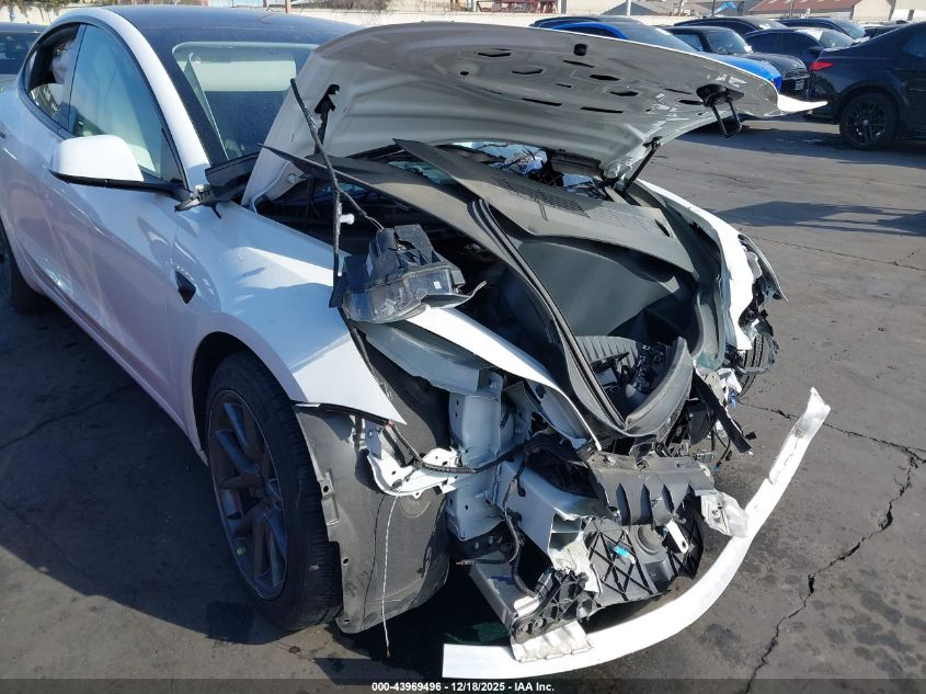 2023 Tesla Model 3 Rear-Wheel Drive VIN: 5YJ3E1EA2PF482200 Lot: 43969496