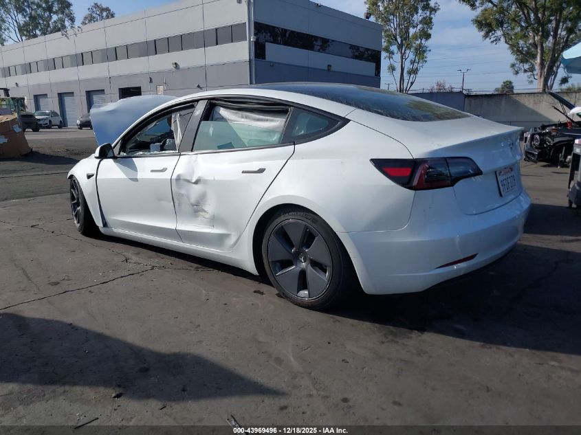 2023 Tesla Model 3 Rear-Wheel Drive VIN: 5YJ3E1EA2PF482200 Lot: 43969496