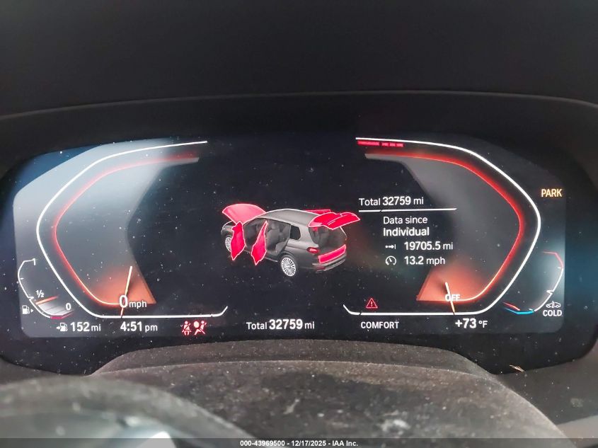 2020 BMW X7 xDrive40I VIN: 5UXCW2C07L9A03689 Lot: 43969500