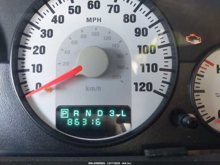 2005 Dodge Stratus Sxt VIN: 1B3EL46J65N562940 Lot: 43969505