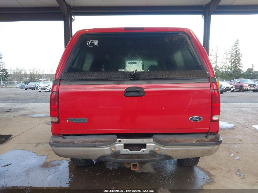 1999 Ford F-250 Lariat/Xl/Xlt VIN: 1FTNX21L7XEA75006 Lot: 43969506