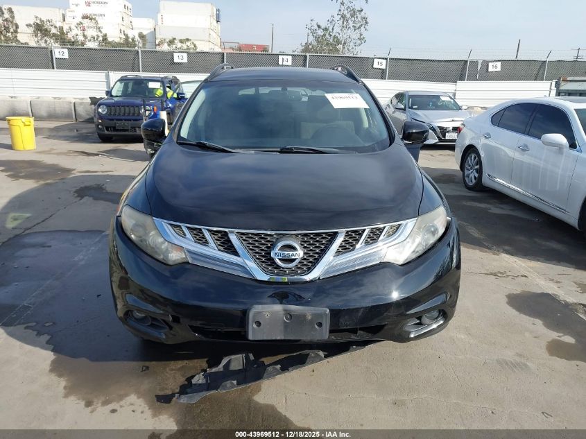 2014 Nissan Murano Sv VIN: JN8AZ1MU1EW420789 Lot: 43969512