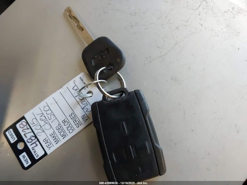 2015 Chevrolet Silverado 1500 1Lt VIN: 3GCUKREC8FG490906 Lot: 43969526