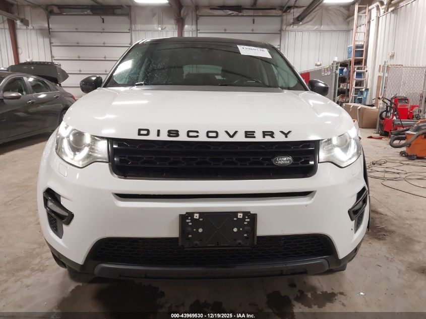 2016 Land Rover Discovery Sport Hse VIN: SALCR2BG7GH592509 Lot: 43969530