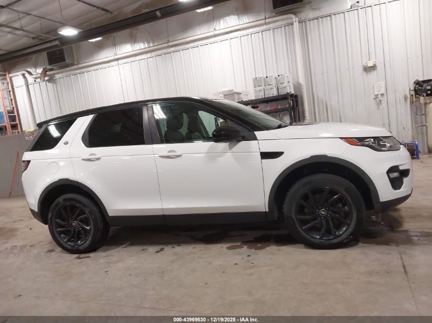 2016 Land Rover Discovery Sport Hse VIN: SALCR2BG7GH592509 Lot: 43969530
